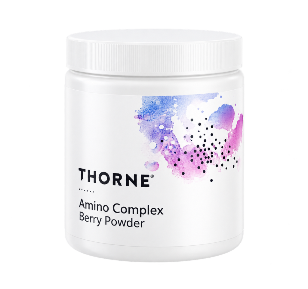 Thorne Amino Complex Berry Powder NSF — illustrative product render