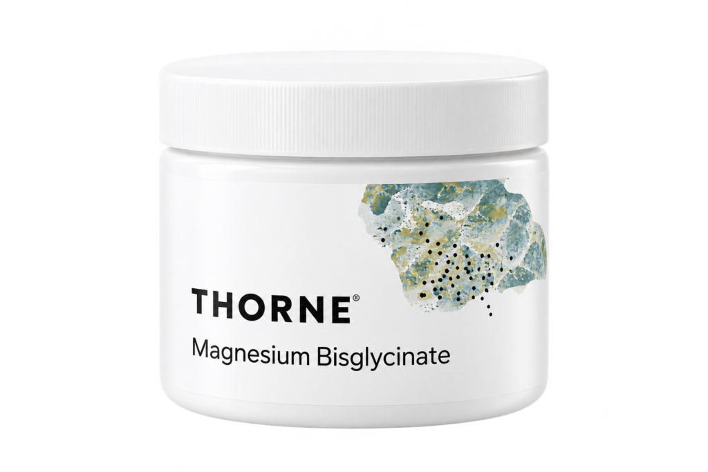 Thorne Magnesium Bisglycinate NSF — illustrative product render